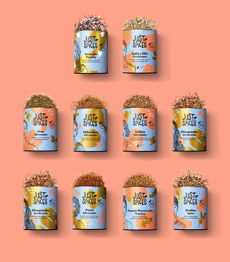 Just Spices - Golden Bestseller Gewürzset