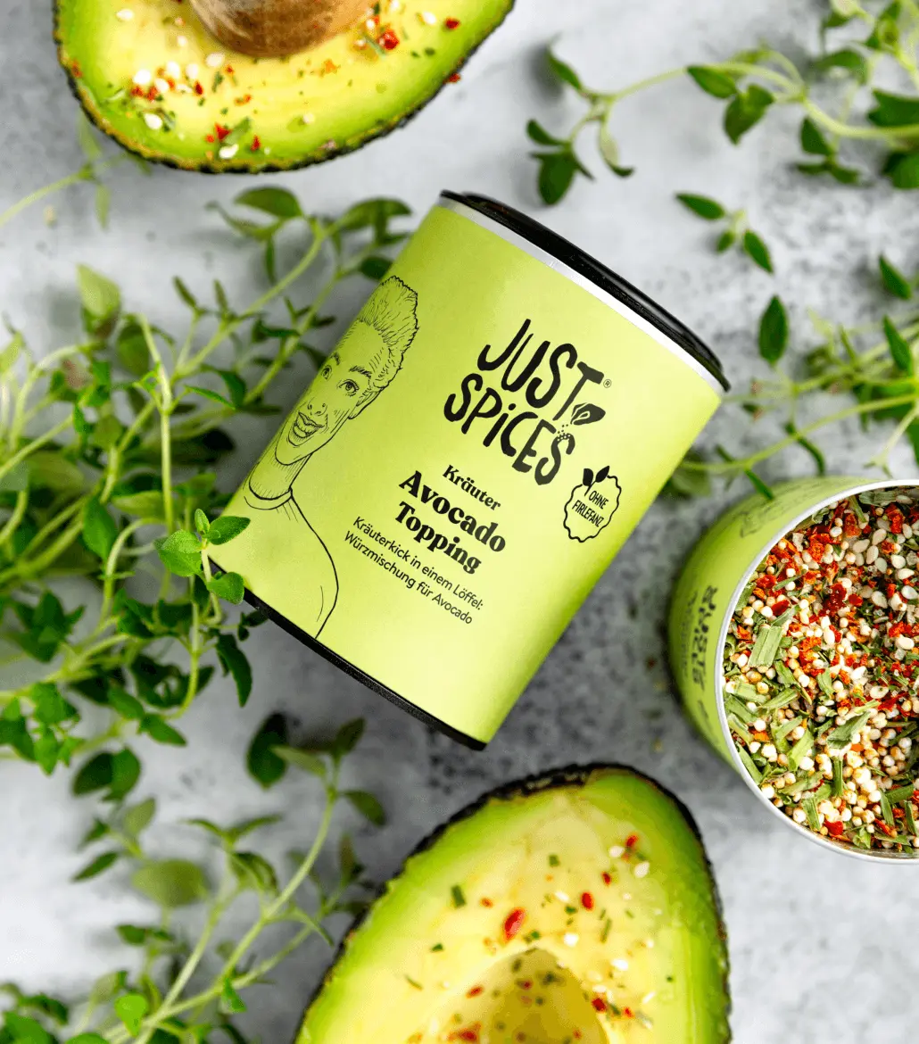 Just Spices - Kräuter Avocado Topping -  avocado topping