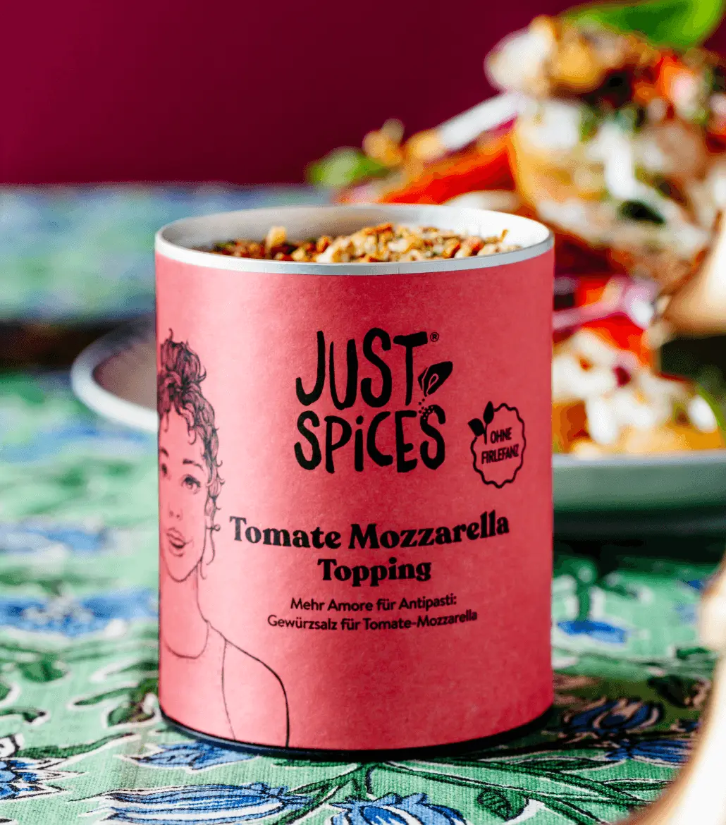 Just Spices - Tomate Mozzarella Topping -  Tomate Mozzarella Gewürz