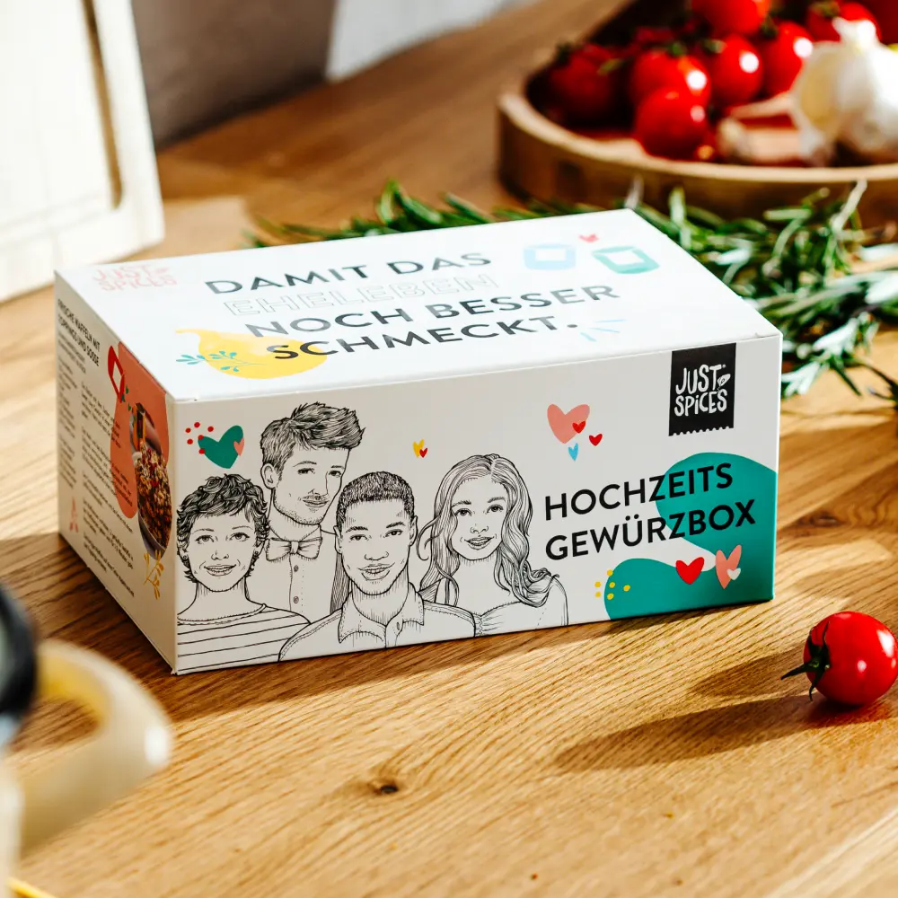 Just Spices - Hochzeits Gewürzbox 