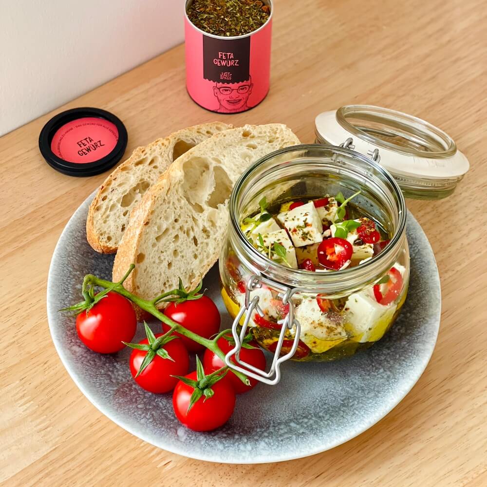 Eingelegter Feta | Rezept | JUST SPICES®