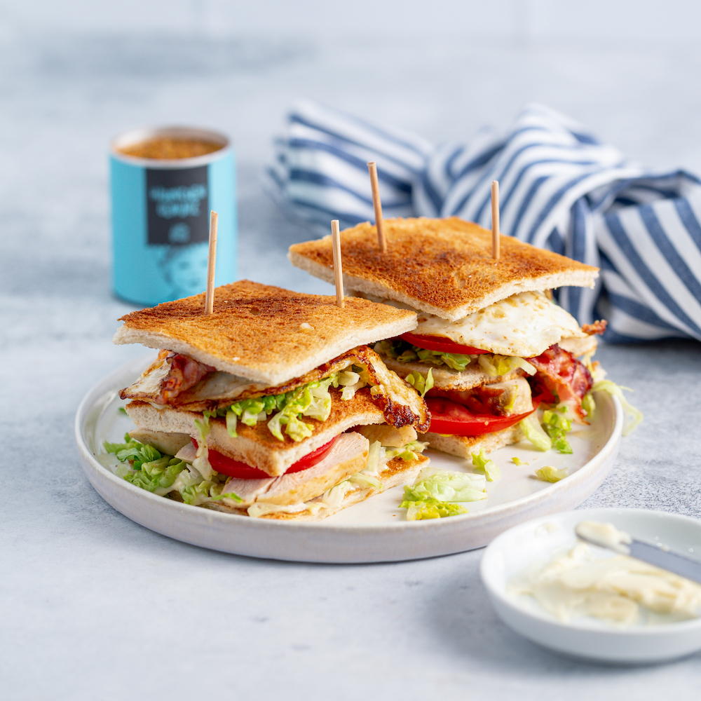 Hähnchen Club Sandwich | Rezept | JUST SPICES®