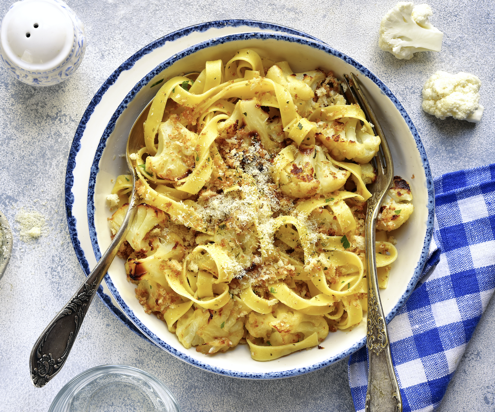 Tagliatelle mit Blumenkohl | Rezept | JUST SPICES®