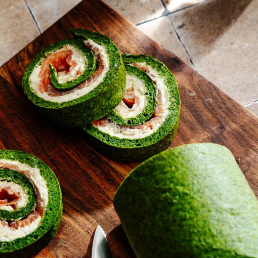 Lachs Spinat Rolle mit Thermomix®