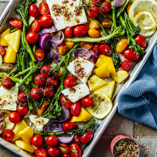 Ofengemüse mit Feta